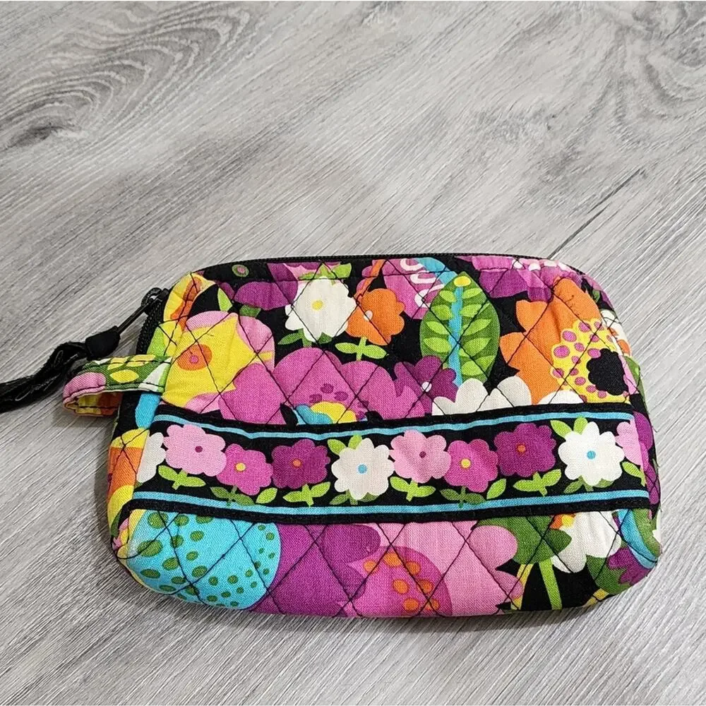 VERA Bradley floral makeup cosmetic bag‎